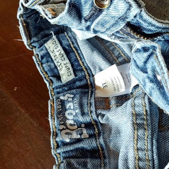 OshKosh B'gosh Boys size 3T Classic 100% cotton Jeans Denim - Picture 4 of 8